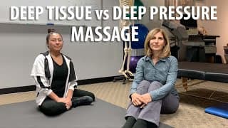 Difference Between Deep Tissue vs Deep Pressure Massage interview by Irvine Posture Chiropractor
