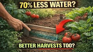 The “Lazy Garden” System (That Waters Itself Forever)