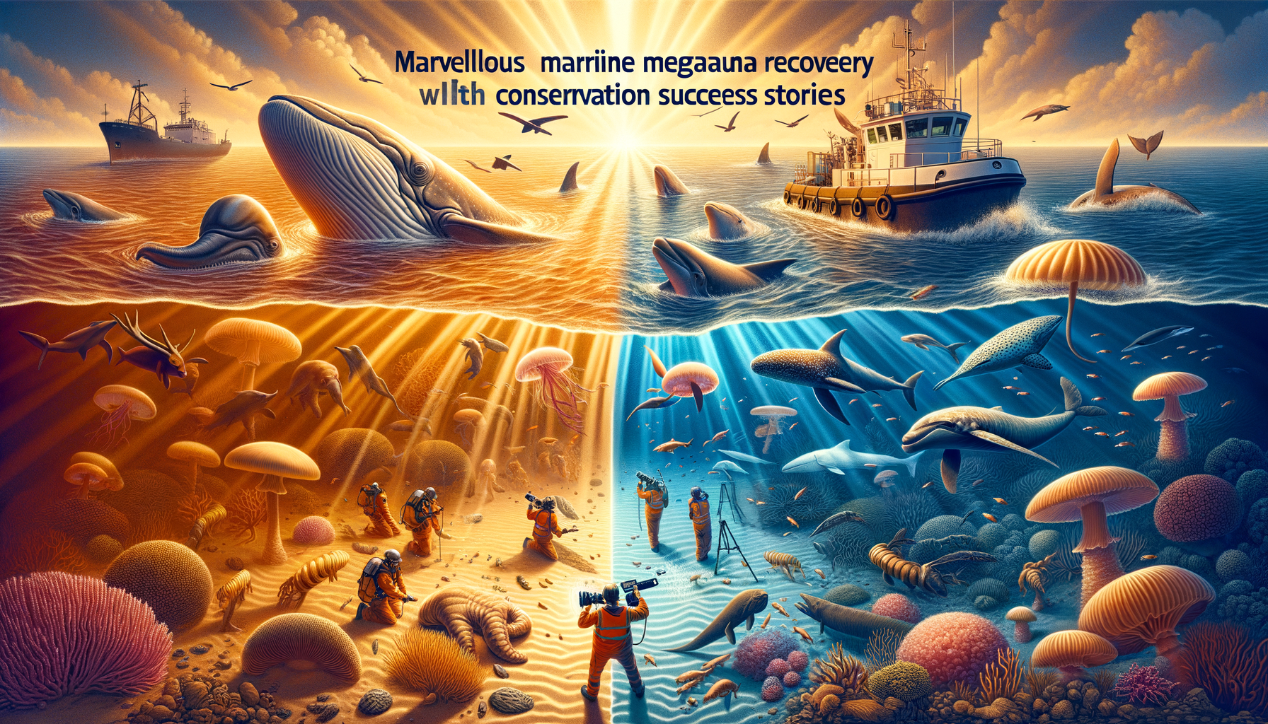 Marine Megafauna Recovery: Conservation Success Stories at Scale