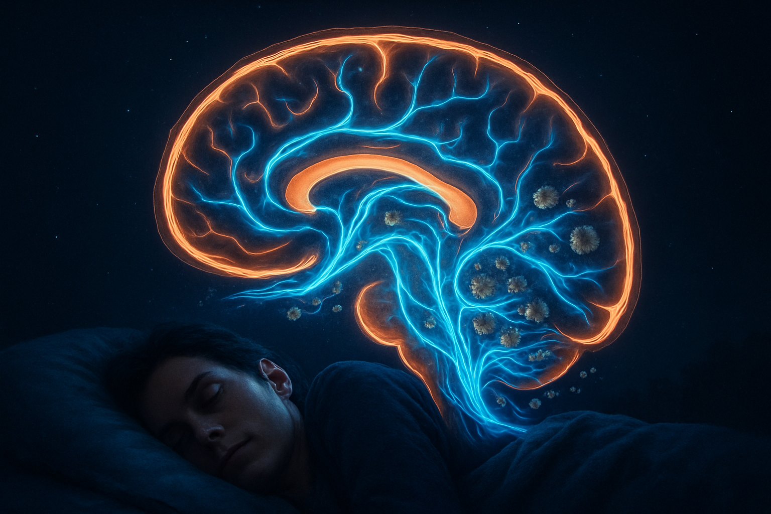The Glymphatic Wash: How Deep Sleep Architecture Clears the Brain